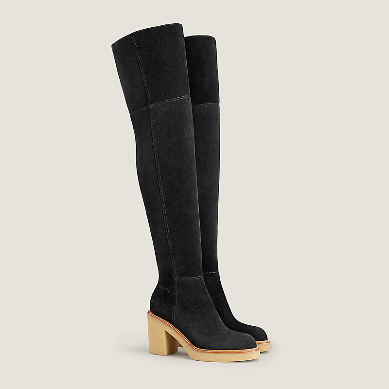 Hermes sales thigh boots